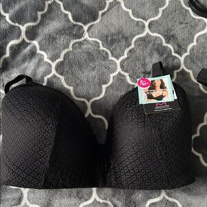 Maidenform Black Textured Women's Bra